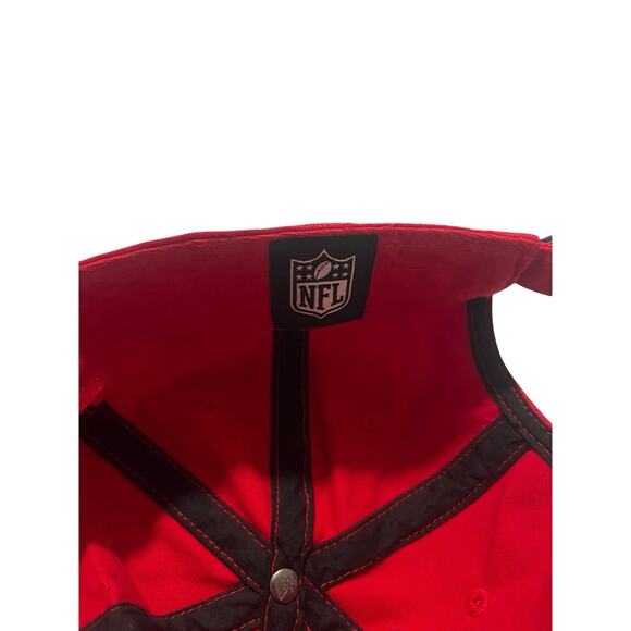 47 Brand New England Patriots Strapback Cap, Red, Football Retro Logo NFL| OSFA - Picture 6 of 9